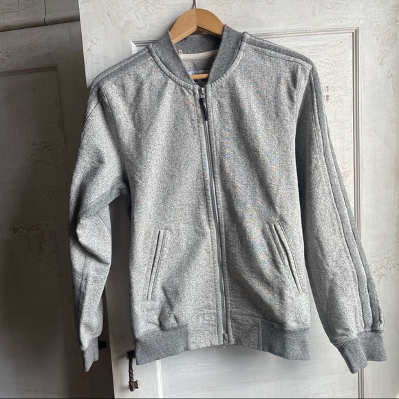 ADIDAS X REIGNING CHAMP fitted GREY zip up - Picture 2 of 5